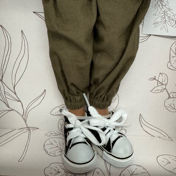 New✨ HarperIman Ashton 14'' Plush Linen Doll Positive Self Image - Picture 4 of 12